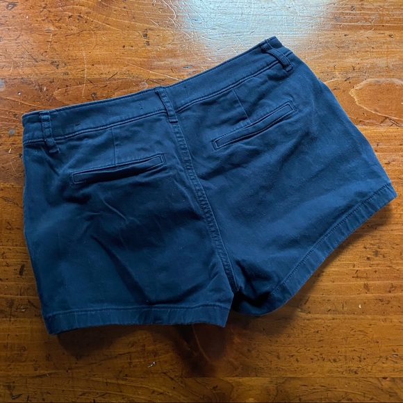 Abercrombie & Fitch Blue Khaki Shorts size 00 24 - Picture 4 of 5